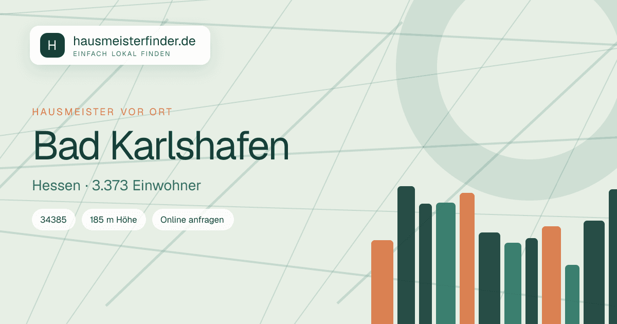 Stadtprofil für Hausmeisterservice in Bad Karlshafen