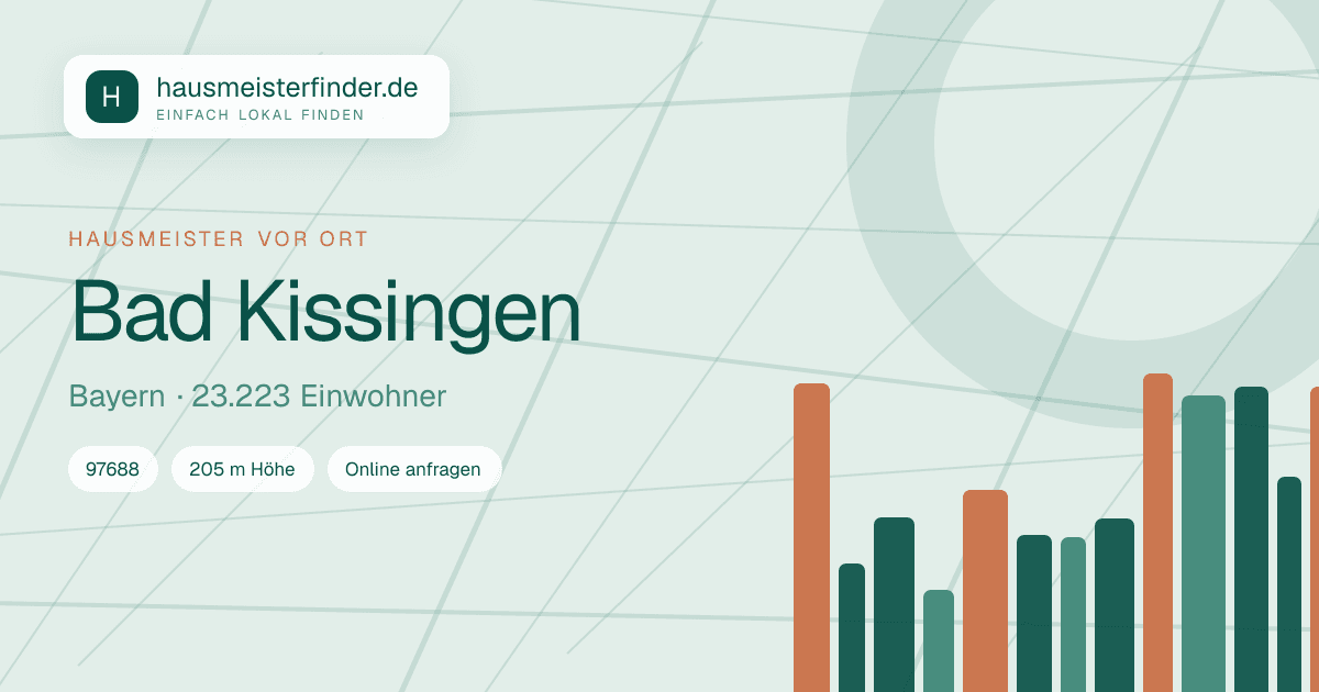 Stadtprofil für Hausmeisterservice in Bad Kissingen