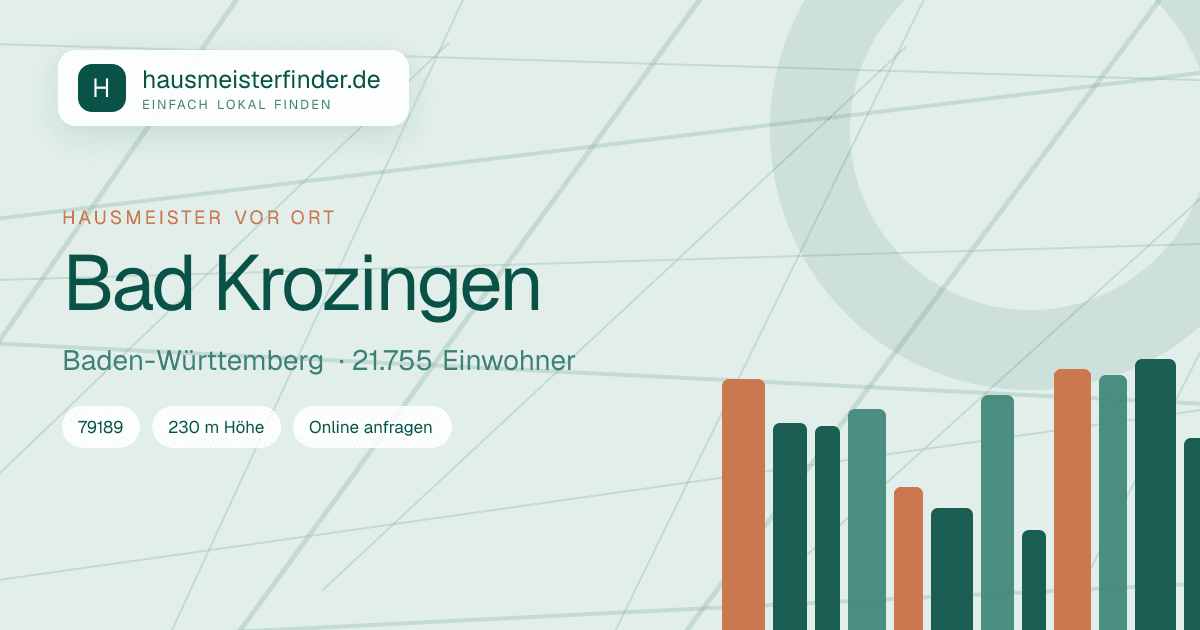 Stadtprofil für Hausmeisterservice in Bad Krozingen