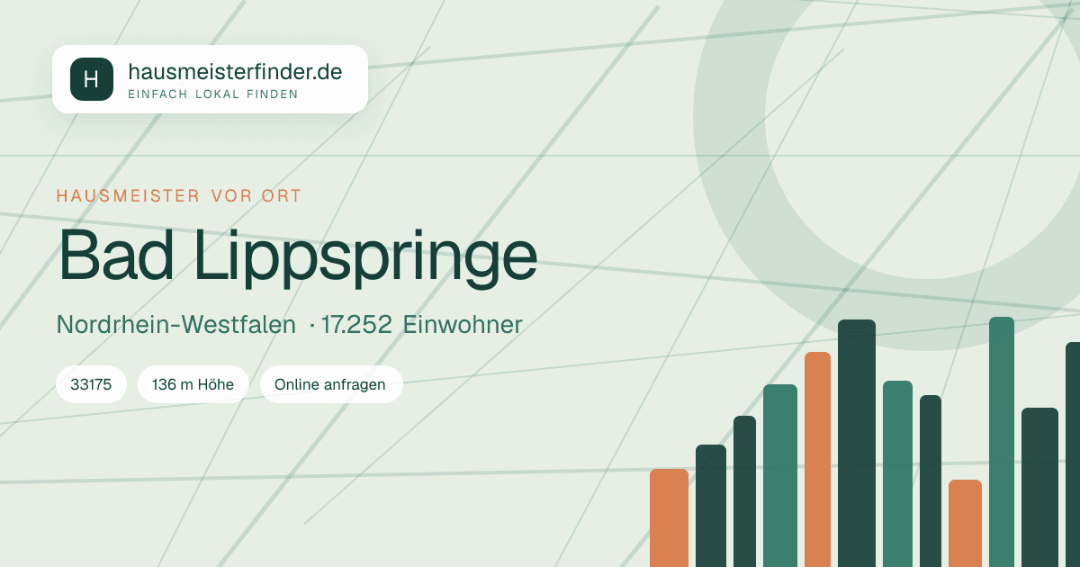 Stadtprofil für Hausmeisterservice in Bad Lippspringe