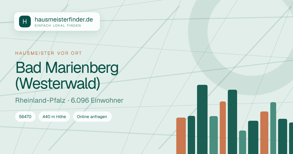 Stadtprofil für Hausmeisterservice in Bad Marienberg (Westerwald)