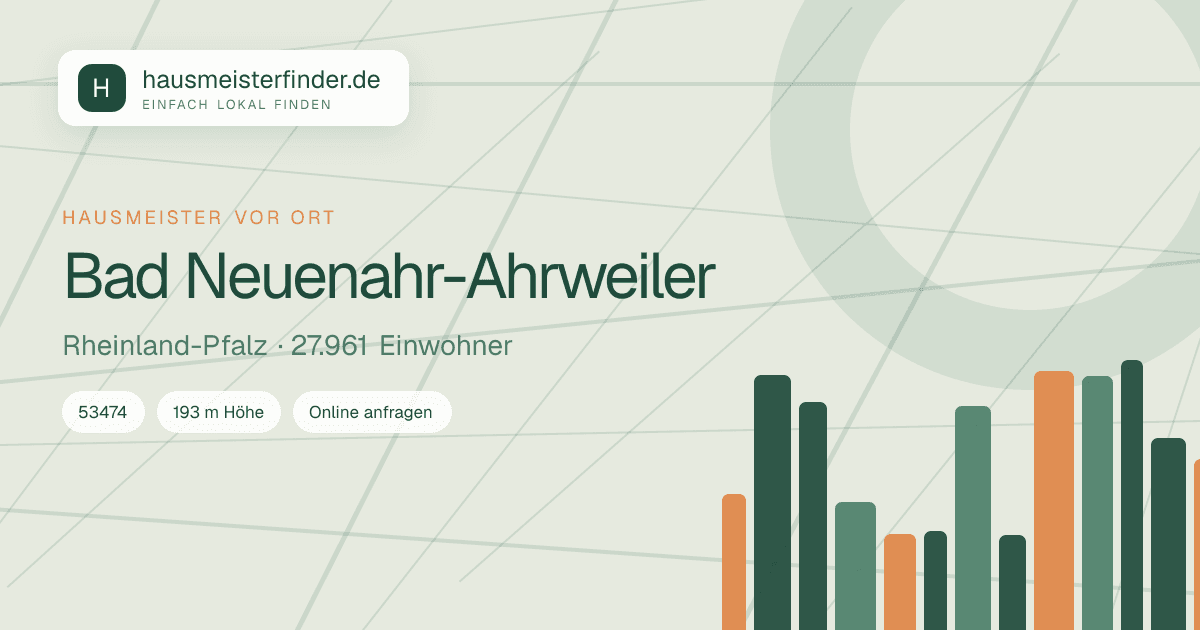 Stadtprofil für Hausmeisterservice in Bad Neuenahr-Ahrweiler