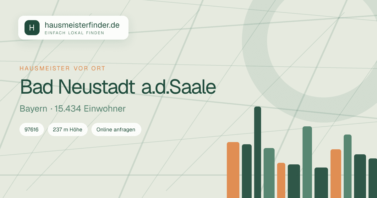 Stadtprofil für Hausmeisterservice in Bad Neustadt a.d.Saale
