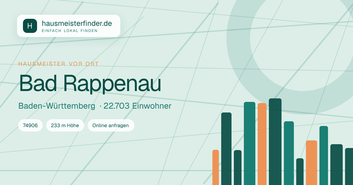 Stadtprofil für Hausmeisterservice in Bad Rappenau