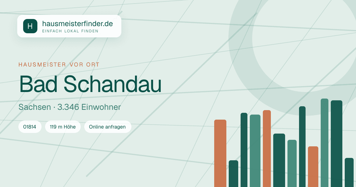 Stadtprofil für Hausmeisterservice in Bad Schandau