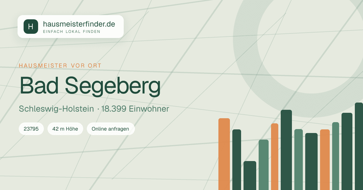 Stadtprofil für Hausmeisterservice in Bad Segeberg