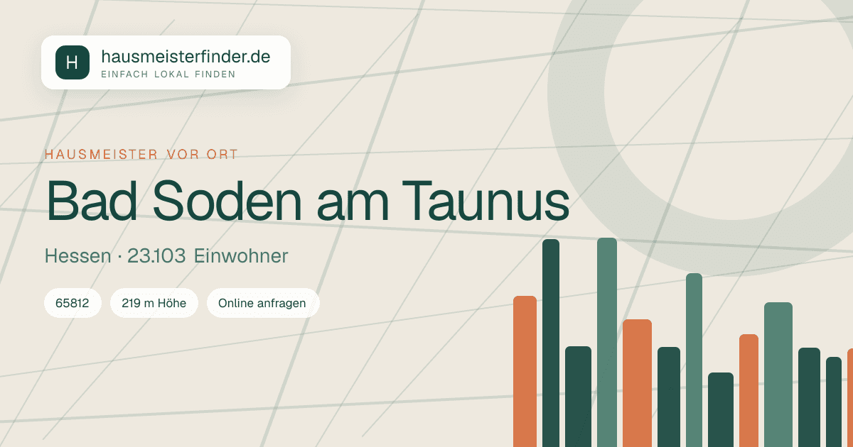 Stadtprofil für Hausmeisterservice in Bad Soden am Taunus