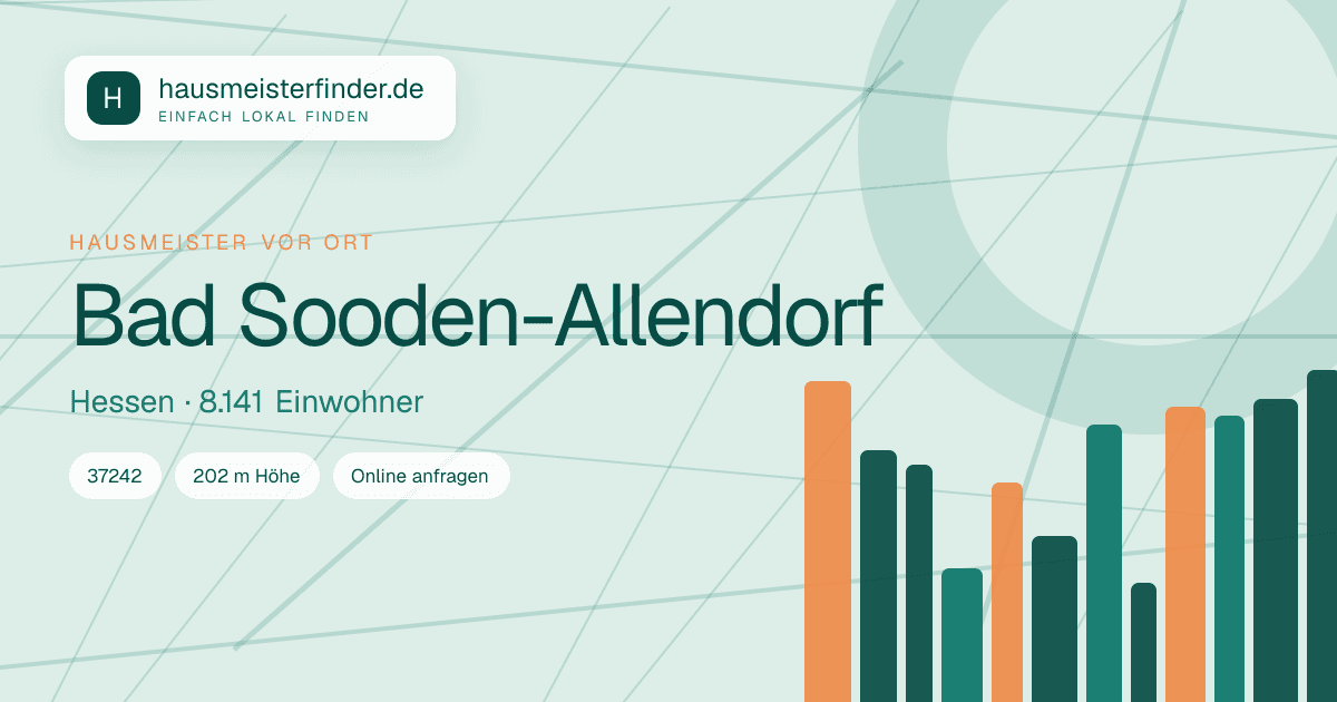 Stadtprofil für Hausmeisterservice in Bad Sooden-Allendorf