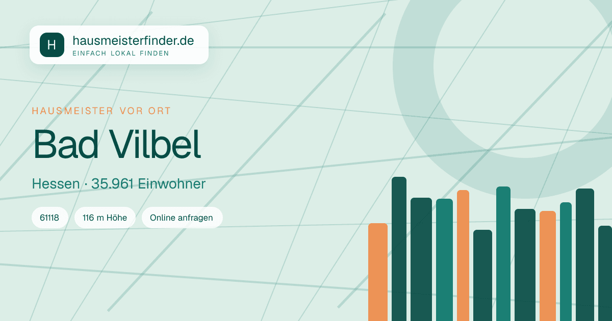 Stadtprofil für Hausmeisterservice in Bad Vilbel