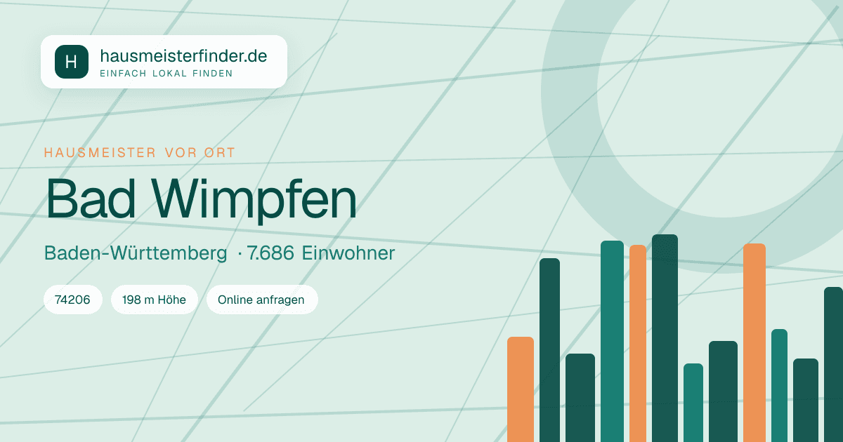 Stadtprofil für Hausmeisterservice in Bad Wimpfen