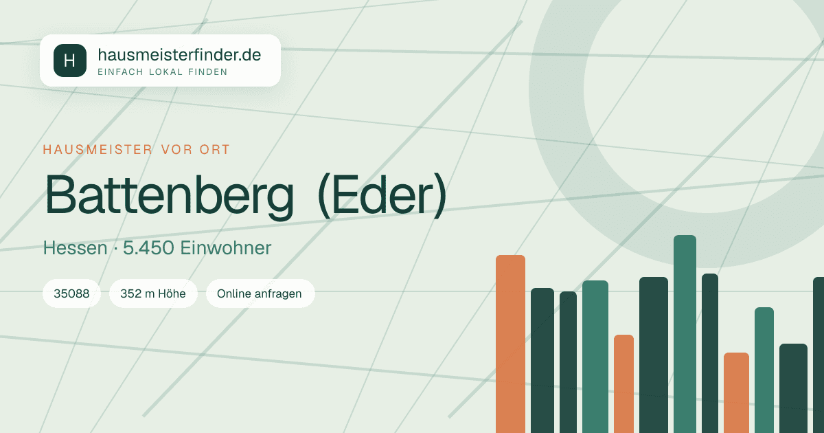 Stadtprofil für Hausmeisterservice in Battenberg (Eder)