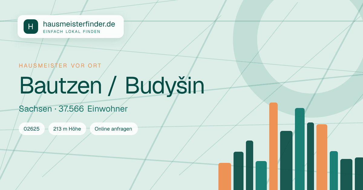 Stadtprofil für Hausmeisterservice in Bautzen / Budyšin