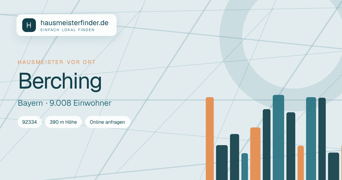 Stadtprofil für Hausmeisterservice in Berching