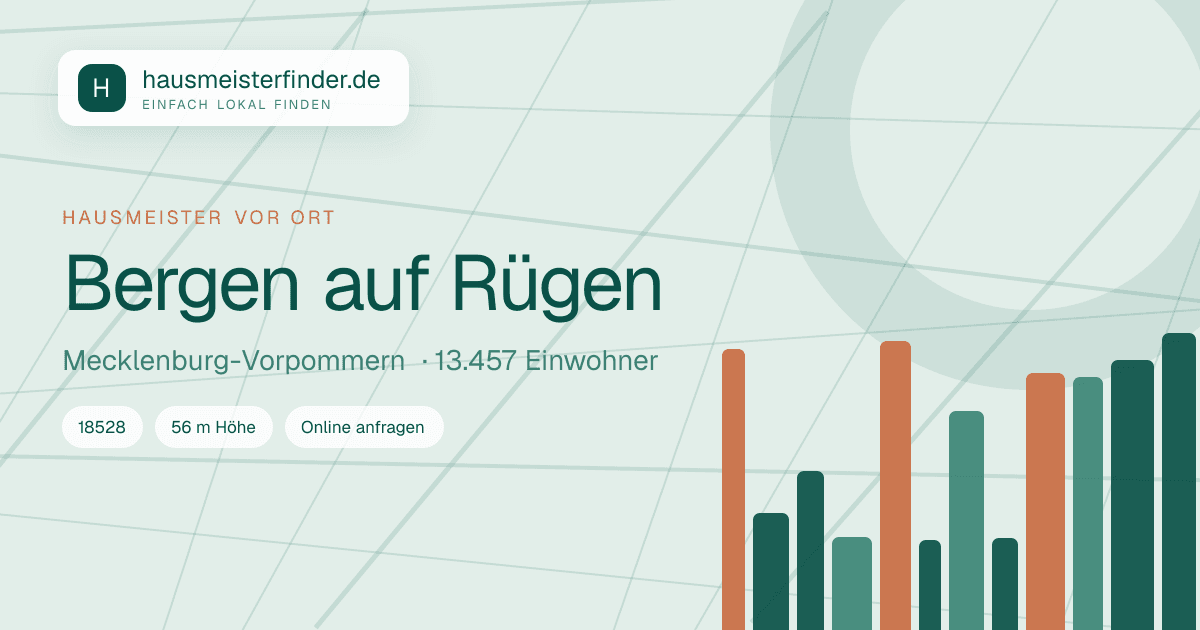 Stadtprofil für Hausmeisterservice in Bergen auf Rügen