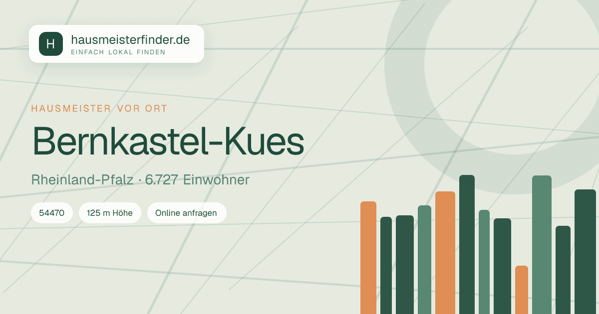 Stadtprofil für Hausmeisterservice in Bernkastel-Kues
