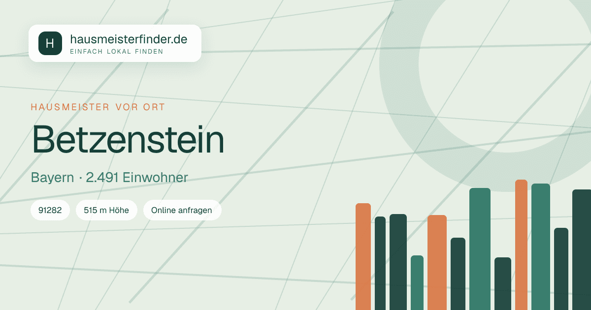 Stadtprofil für Hausmeisterservice in Betzenstein