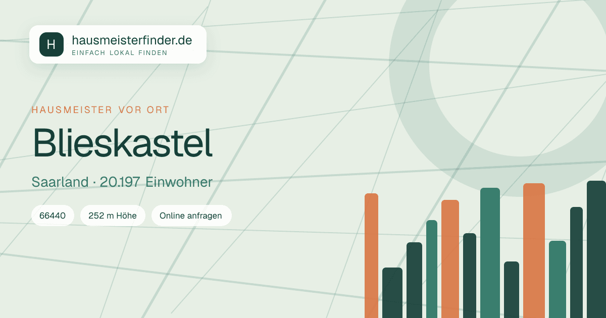Stadtprofil für Hausmeisterservice in Blieskastel