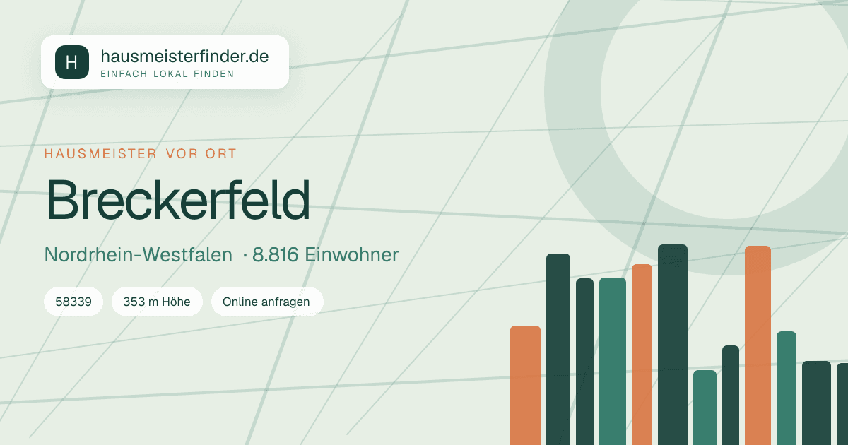 Stadtprofil für Hausmeisterservice in Breckerfeld