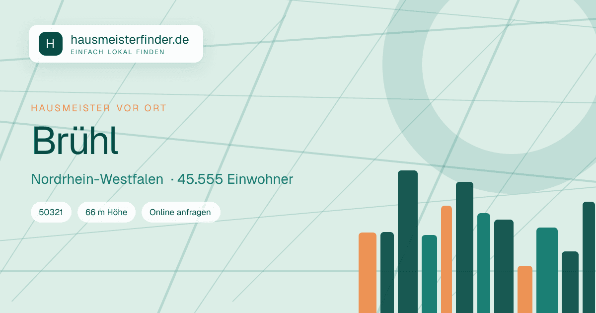 Stadtprofil für Hausmeisterservice in Brühl