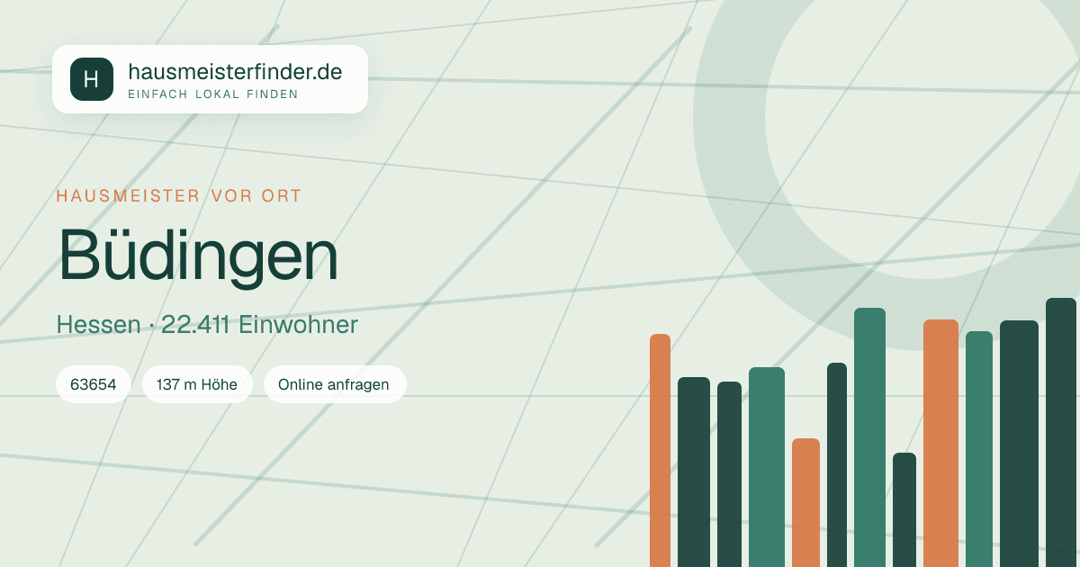 Stadtprofil für Hausmeisterservice in Büdingen