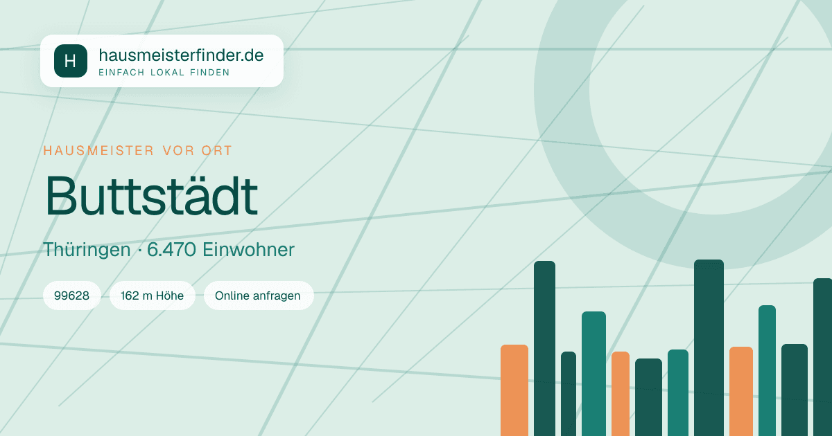 Stadtprofil für Hausmeisterservice in Buttstädt