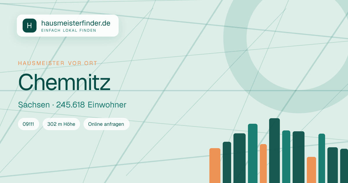 Stadtprofil für Hausmeisterservice in Chemnitz