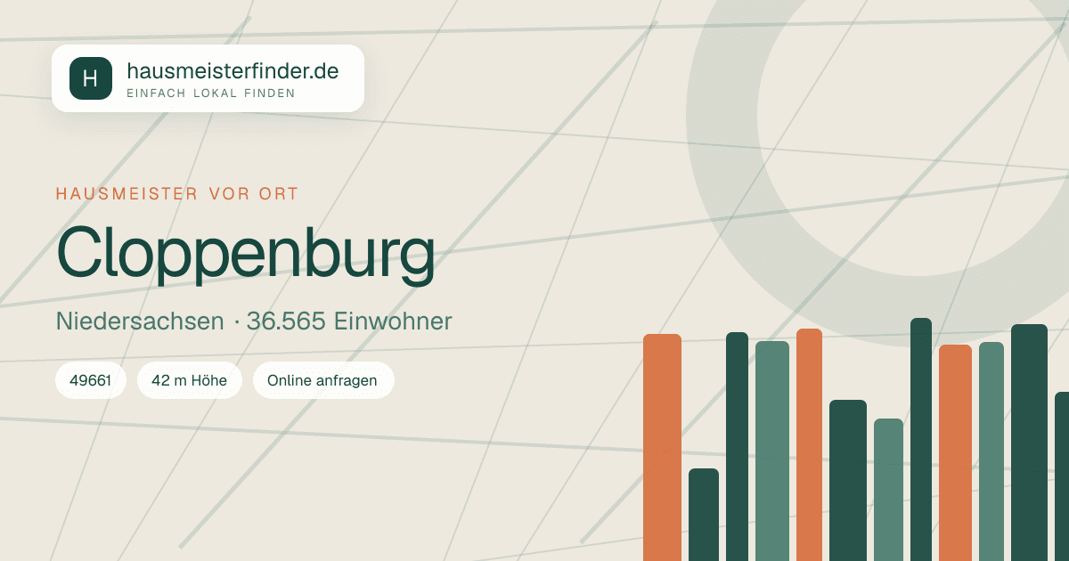 Stadtprofil für Hausmeisterservice in Cloppenburg