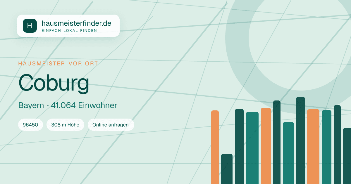 Stadtprofil für Hausmeisterservice in Coburg