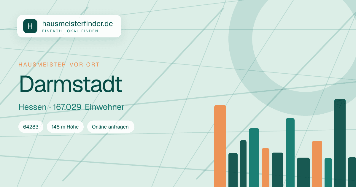 Stadtprofil für Hausmeisterservice in Darmstadt
