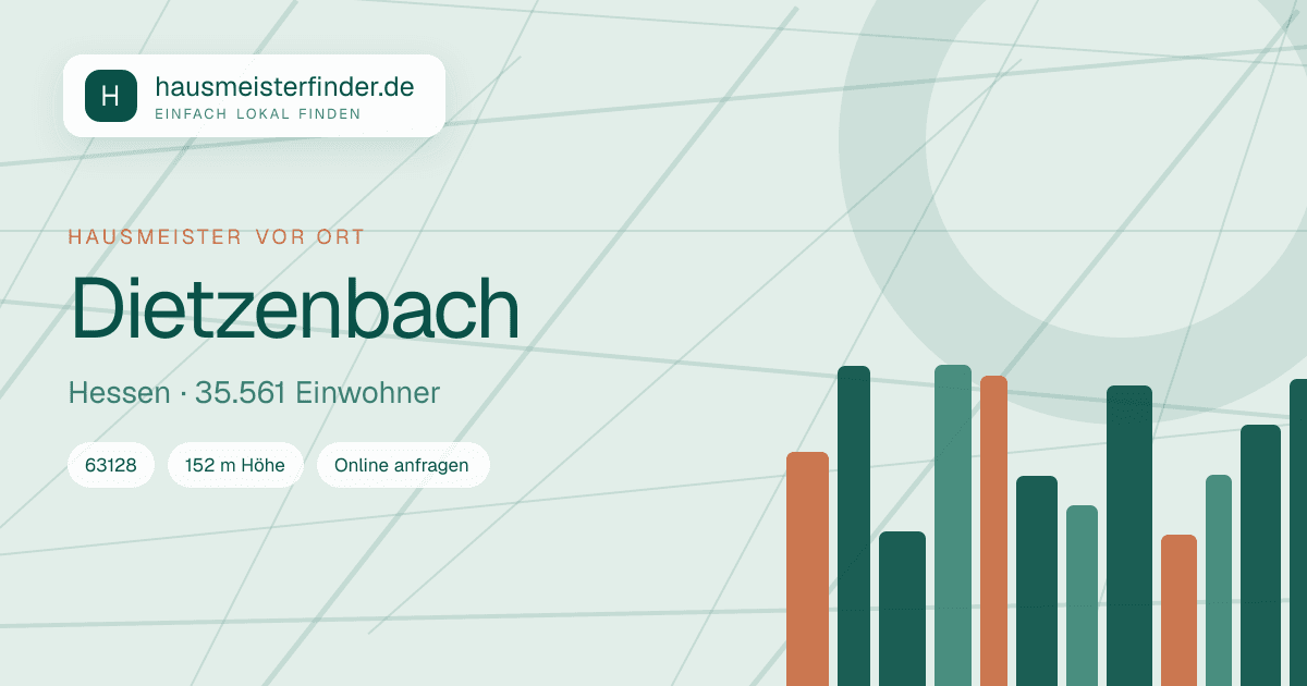 Stadtprofil für Hausmeisterservice in Dietzenbach