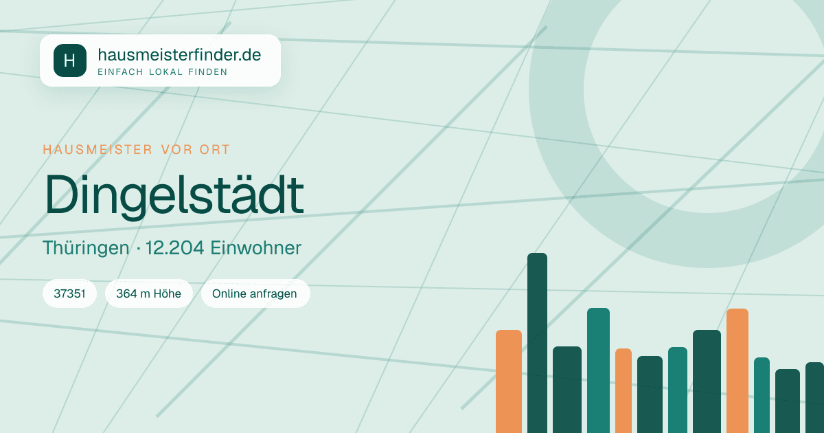 Stadtprofil für Hausmeisterservice in Dingelstädt