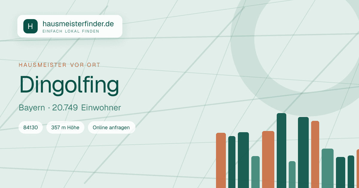 Stadtprofil für Hausmeisterservice in Dingolfing