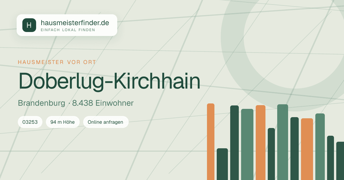 Stadtprofil für Hausmeisterservice in Doberlug-Kirchhain