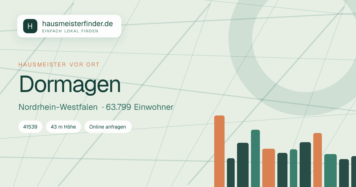 Stadtprofil für Hausmeisterservice in Dormagen