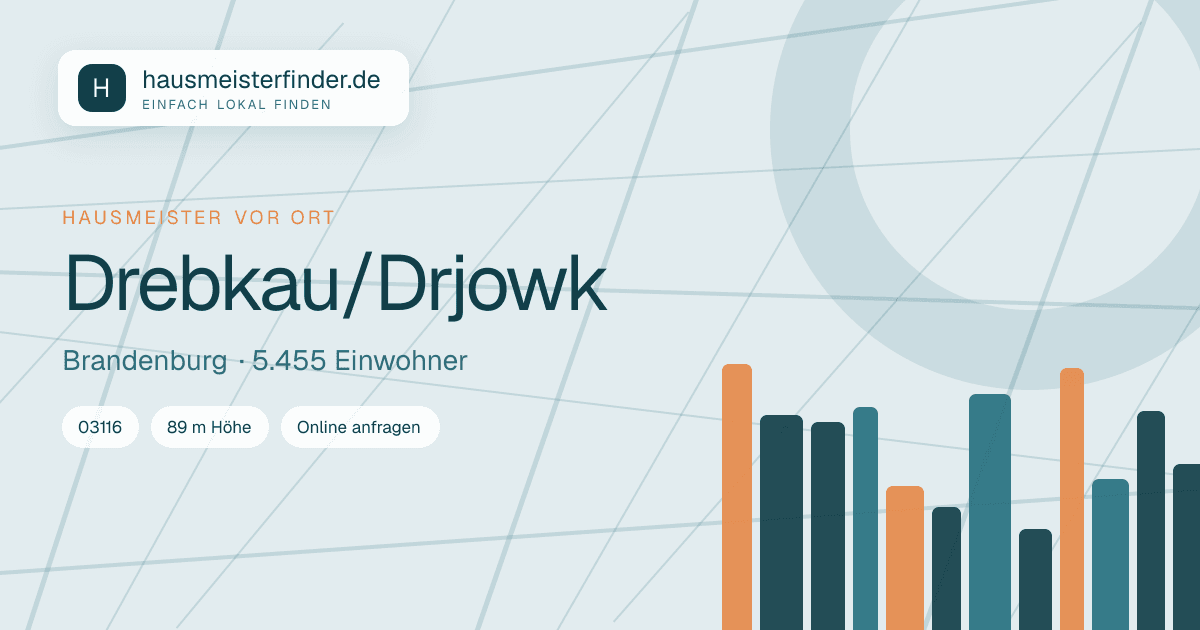 Stadtprofil für Hausmeisterservice in Drebkau/Drjowk