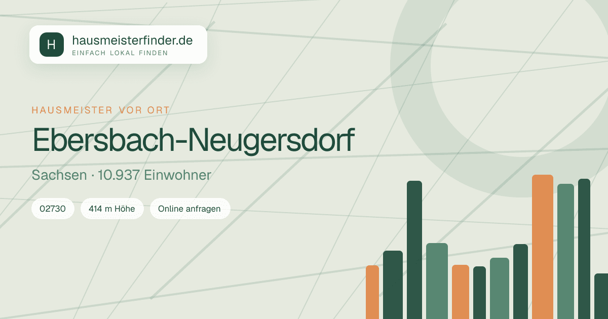 Stadtprofil für Hausmeisterservice in Ebersbach-Neugersdorf