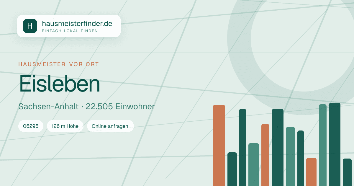 Stadtprofil für Hausmeisterservice in Eisleben