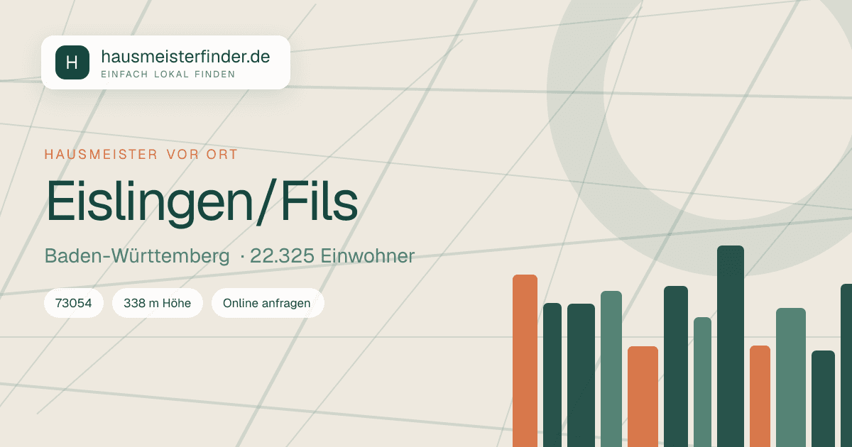 Stadtprofil für Hausmeisterservice in Eislingen/Fils