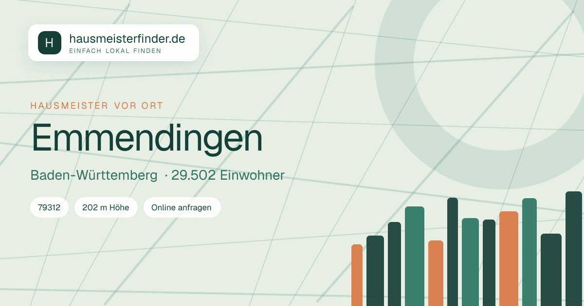 Stadtprofil für Hausmeisterservice in Emmendingen