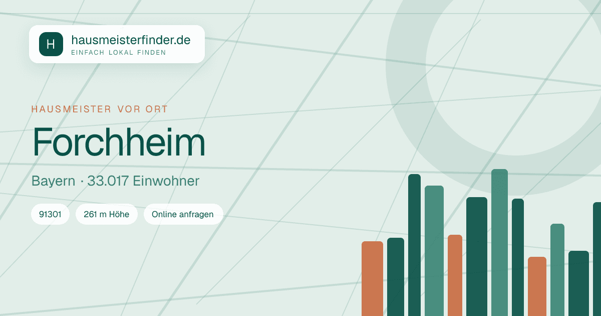Stadtprofil für Hausmeisterservice in Forchheim