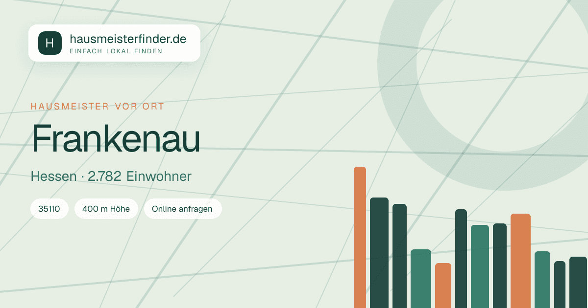 Stadtprofil für Hausmeisterservice in Frankenau