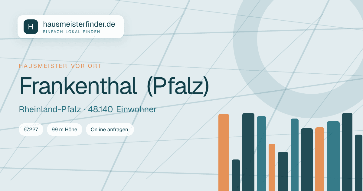 Stadtprofil für Hausmeisterservice in Frankenthal (Pfalz)