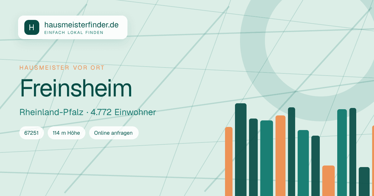 Stadtprofil für Hausmeisterservice in Freinsheim