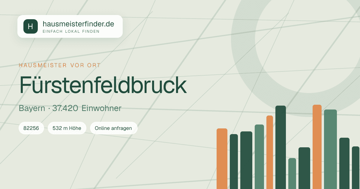 Stadtprofil für Hausmeisterservice in Fürstenfeldbruck