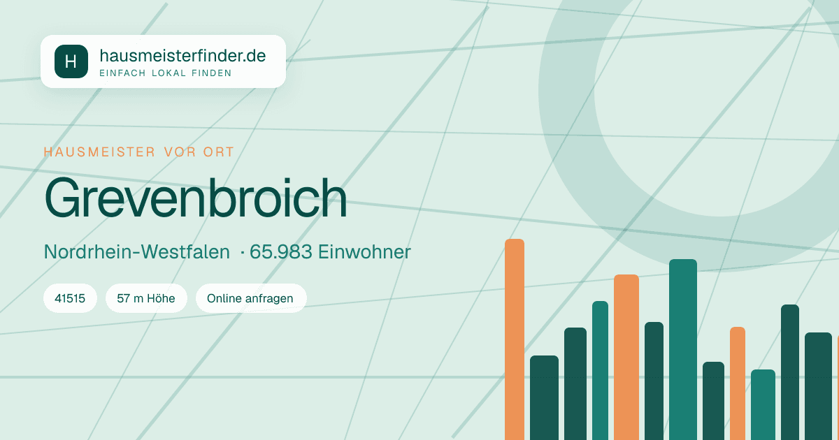 Stadtprofil für Hausmeisterservice in Grevenbroich
