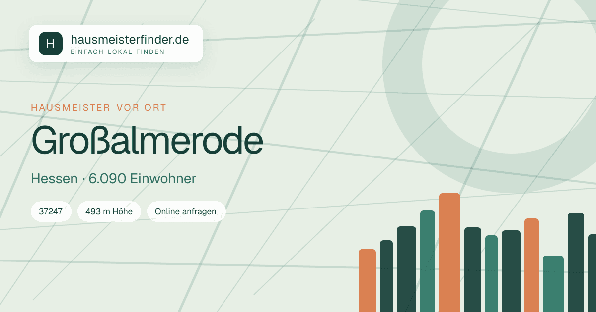 Stadtprofil für Hausmeisterservice in Großalmerode