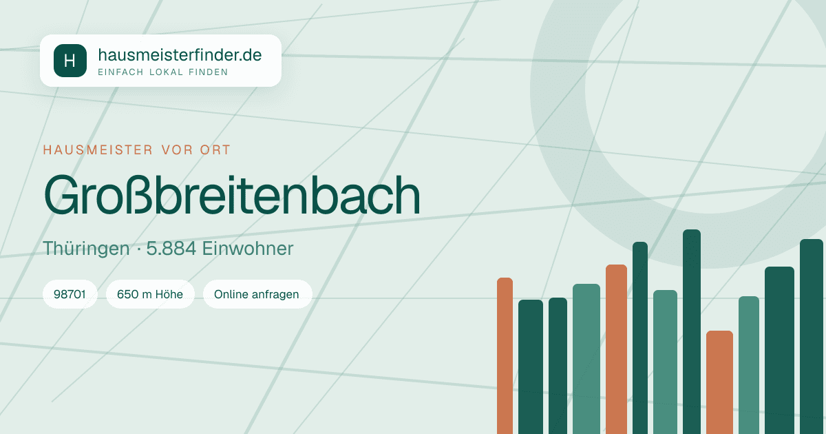 Stadtprofil für Hausmeisterservice in Großbreitenbach