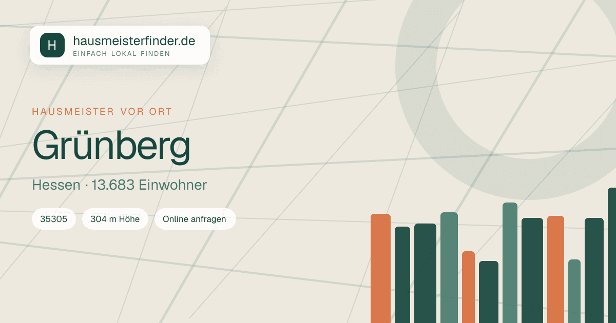 Stadtprofil für Hausmeisterservice in Grünberg