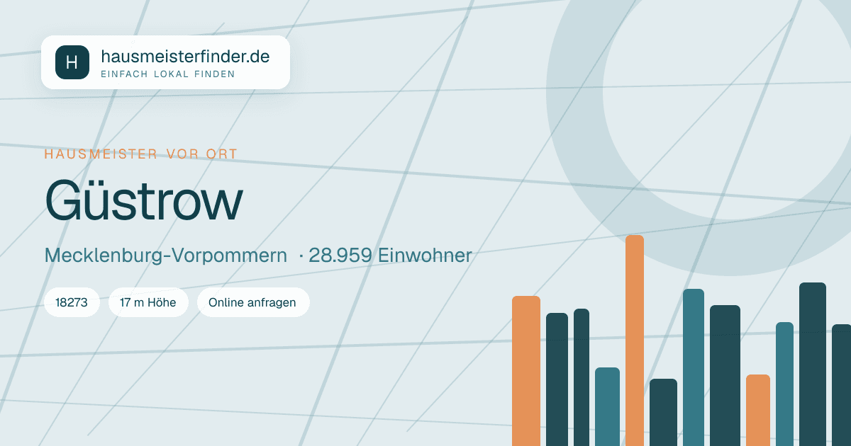 Stadtprofil für Hausmeisterservice in Güstrow