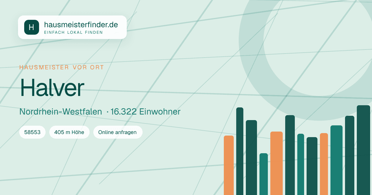 Stadtprofil für Hausmeisterservice in Halver